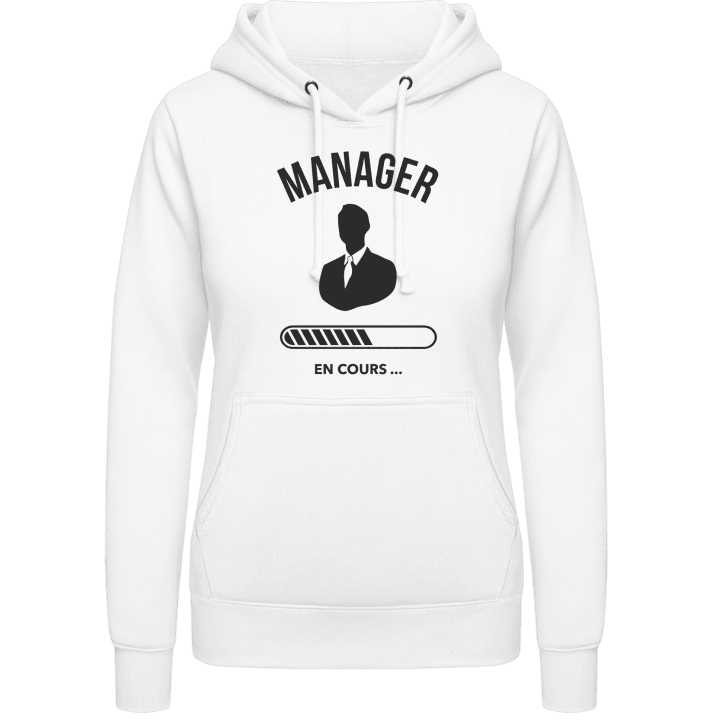 Manager en cours Women Hoodie contain pic
