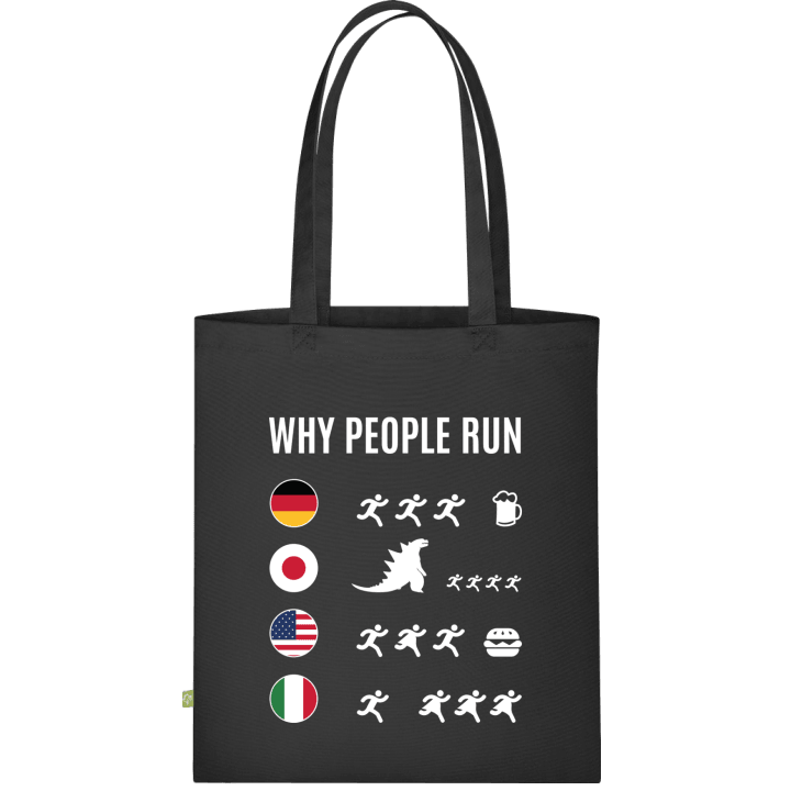 Why People Run Stofftasche 0 image