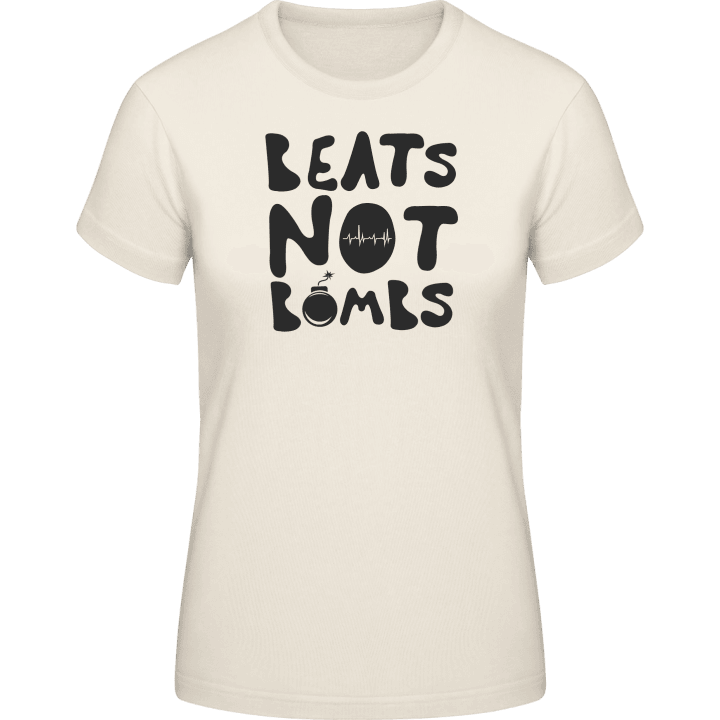 Beats Not Bombs Vrouwen T-shirt 0 image