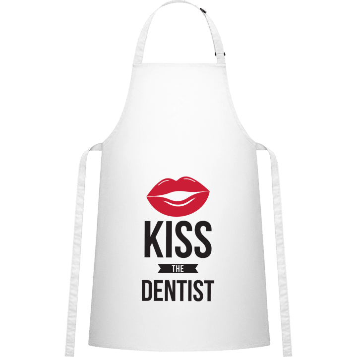 Kiss The Dentist Kitchen Apron contain pic