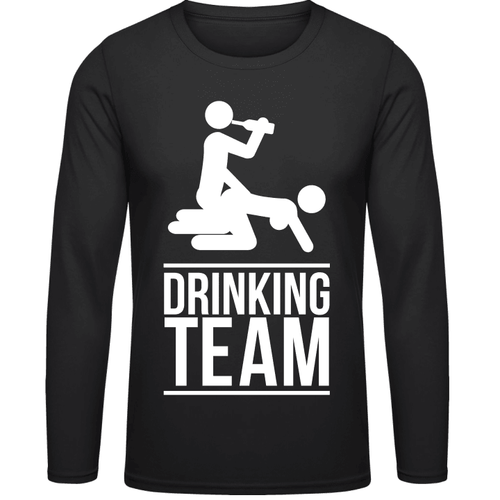 Fucking Drinking Team Långärmad skjorta contain pic