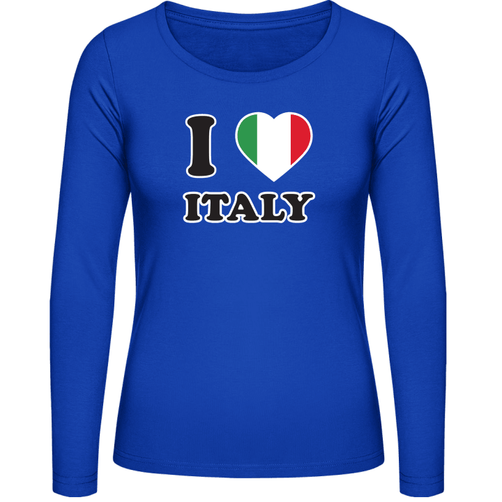 I Love Italy Langermet skjorte for kvinner 0 image