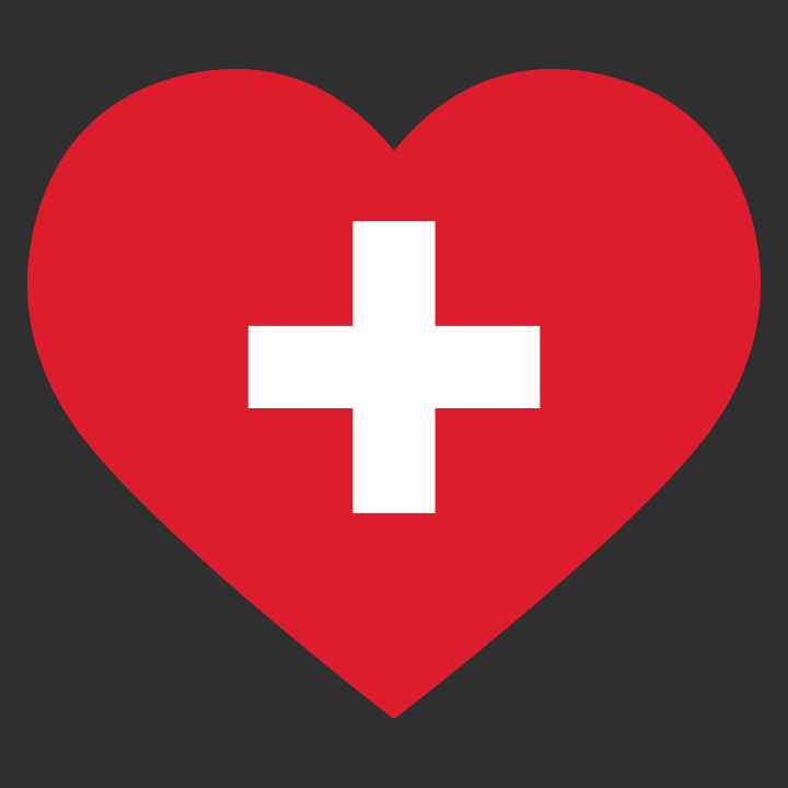Switzerland Heart Flag Vrouwen T-shirt 0 image