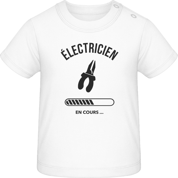 Électricien en cours T-shirt bébé contain pic