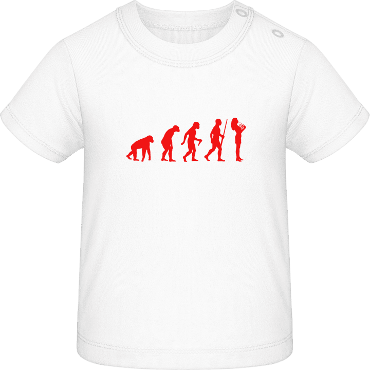 Bugler Evolution Female T-shirt för bebisar contain pic