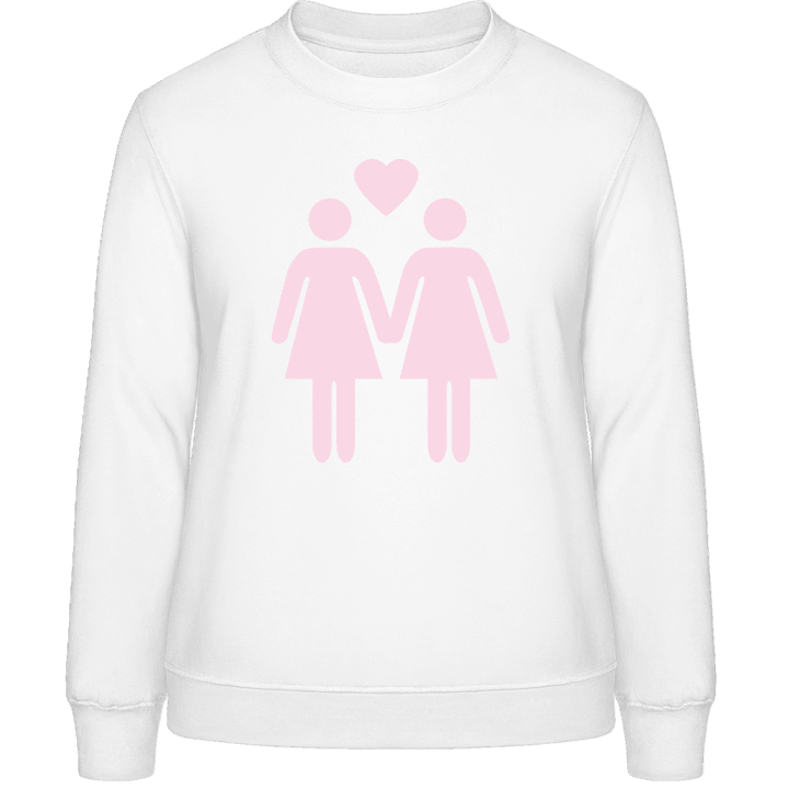 Lesbian Love Sweatshirt för kvinnor contain pic