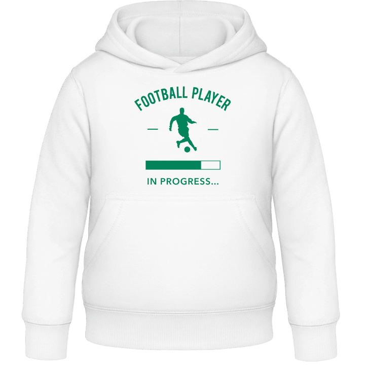 Football Player in Progress Barn Hoodie contain pic