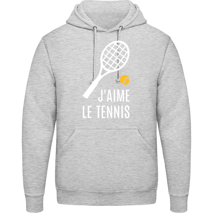 J'aime le tennis Sweat à capuche contain pic