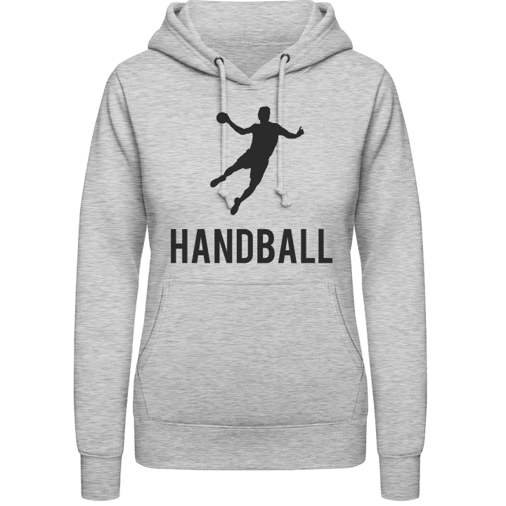 Handball Sports Frauen Kapuzenpulli contain pic