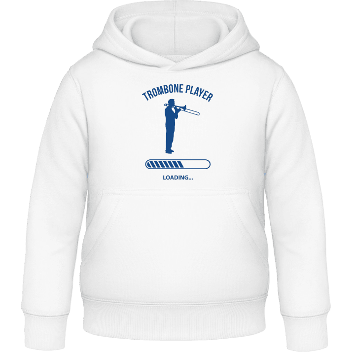 Trombone Player Loading Kids Hoodie contain pic