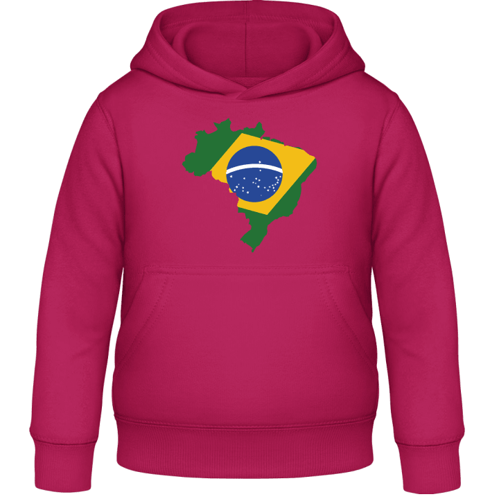 Brazil Map Kids Hoodie contain pic
