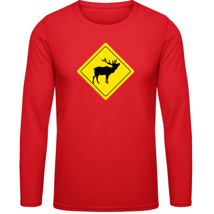 Stag Warning Long Sleeve Shirt 0 image