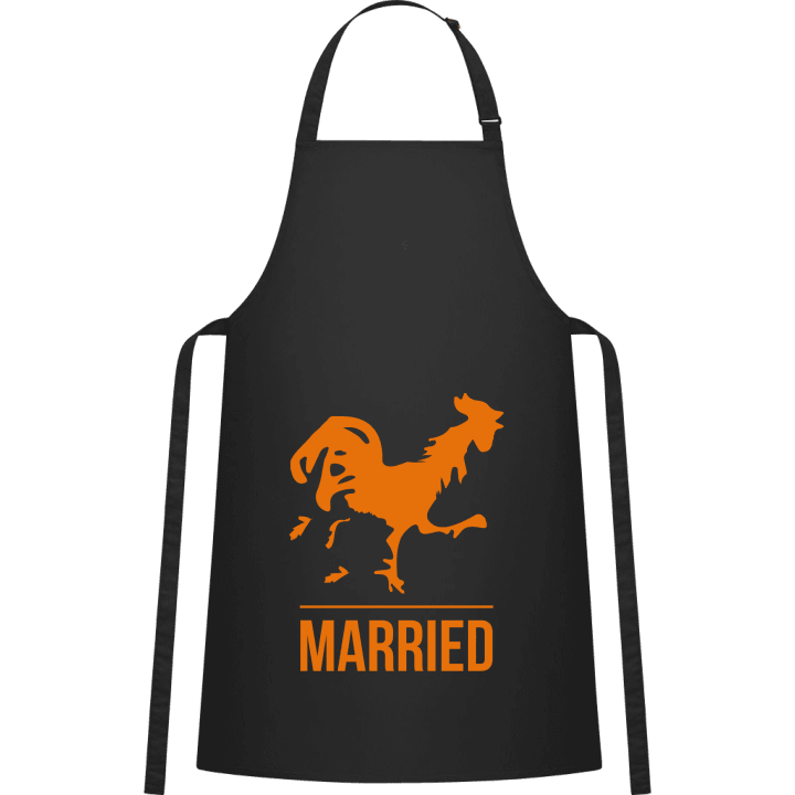 Married Cock Kitchen Apron contain pic
