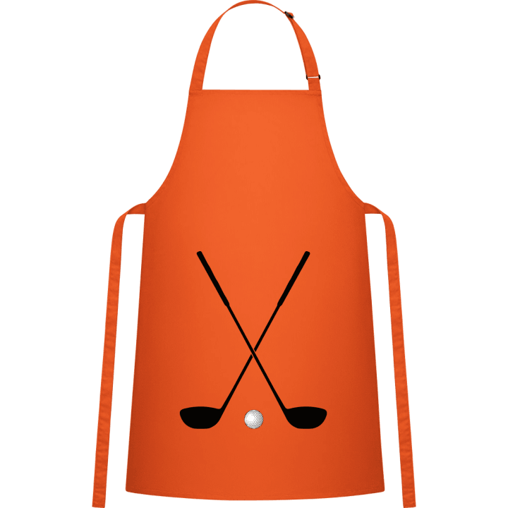 Golf Club and Ball Kitchen Apron contain pic