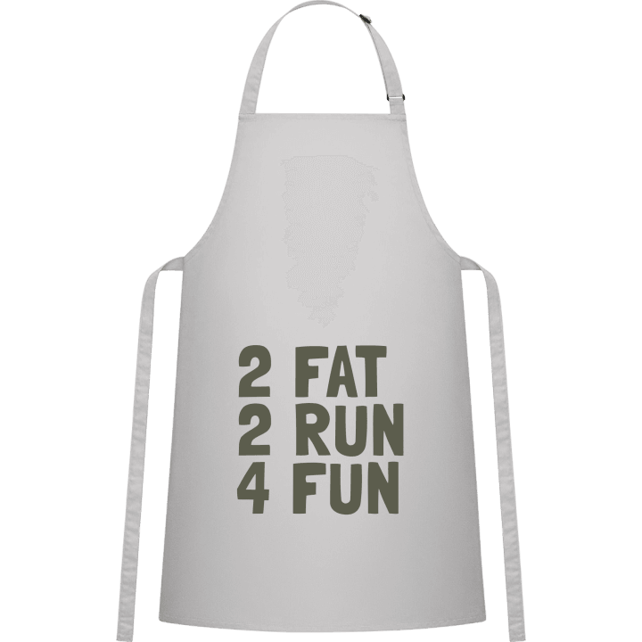 2 Fat 2 Run 4 Fun Kitchen Apron contain pic