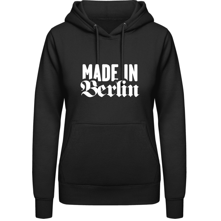 Made In Berlin City Vrouwen Hoodie contain pic