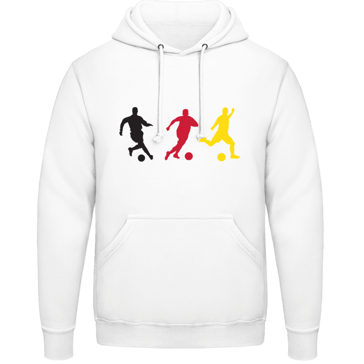 German Soccer Silhouettes Hoodie contain pic