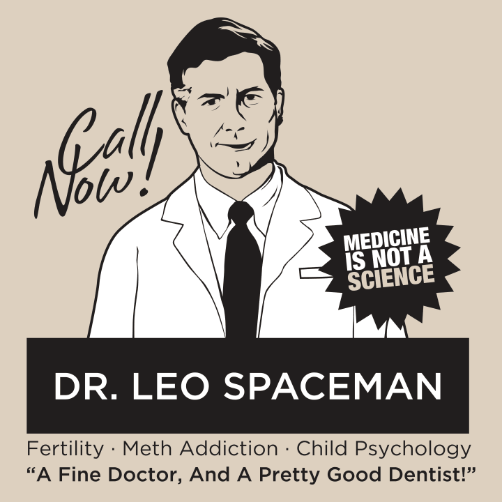 Dr Leo Spaceman Hoodie för kvinnor 0 image