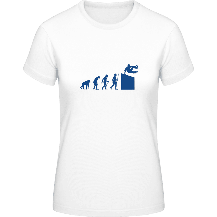 Parkour Evolution Frauen T-Shirt contain pic