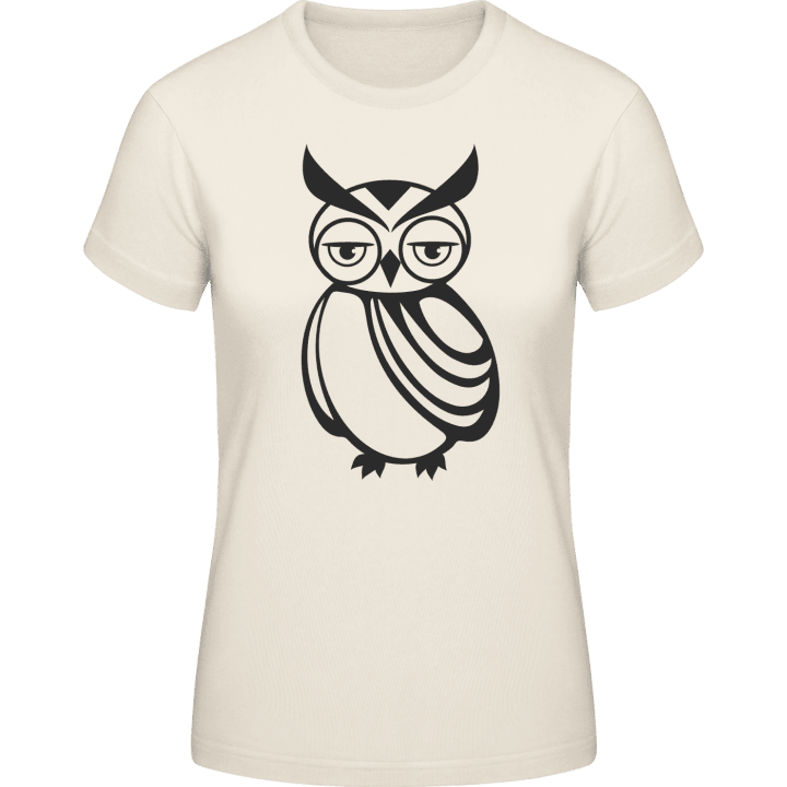 Sad Owl T-shirt för kvinnor 0 image