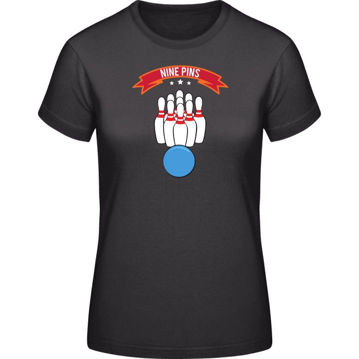 Nine Pins Vrouwen T-shirt contain pic