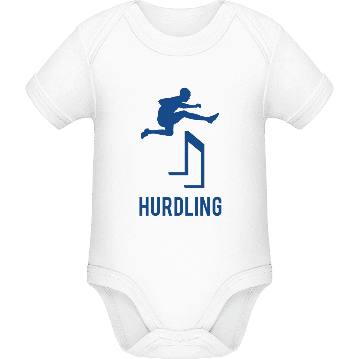 Hurdling Baby Romper contain pic