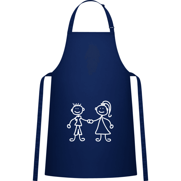 Brother And Sister Hand In Hand Tablier de cuisine 0 image