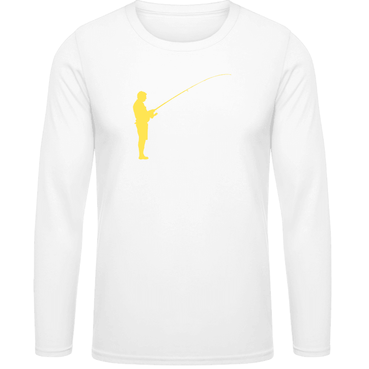 Angler Fishing T-shirt à manches longues contain pic