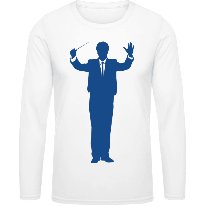 Conductor Silhouette Long Sleeve Shirt contain pic