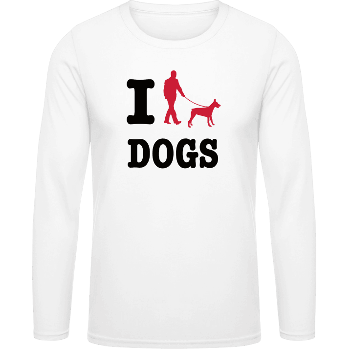 I Love Dogs Camicia a maniche lunghe 0 image