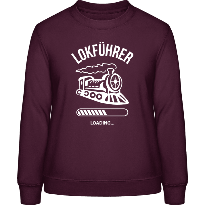 Lokführer Loading Frauen Sweatshirt contain pic