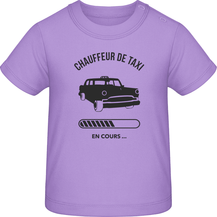 Chauffeur de taxi en cours T-shirt för bebisar 0 image