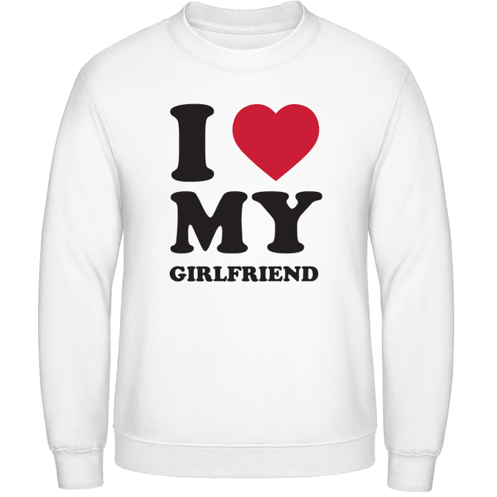 I Heart My Girlfriend Sweatshirt contain pic
