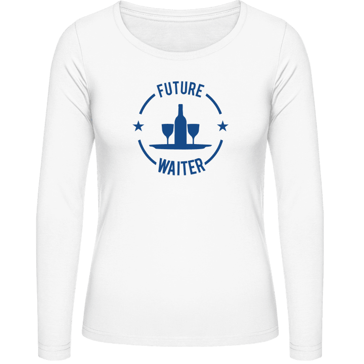 Future Waiter T-shirt à manches longues pour femmes contain pic