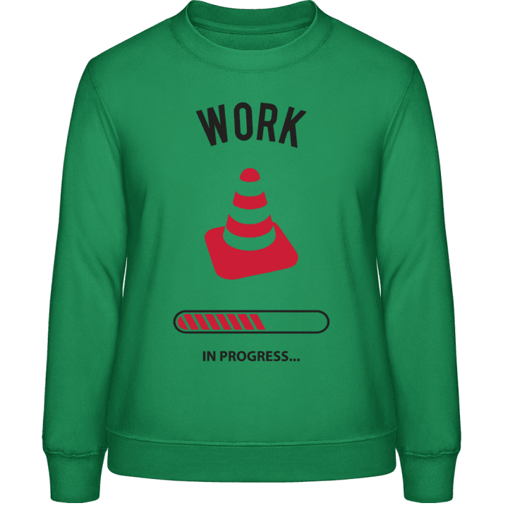 Work In Progress Frauen Sweatshirt contain pic