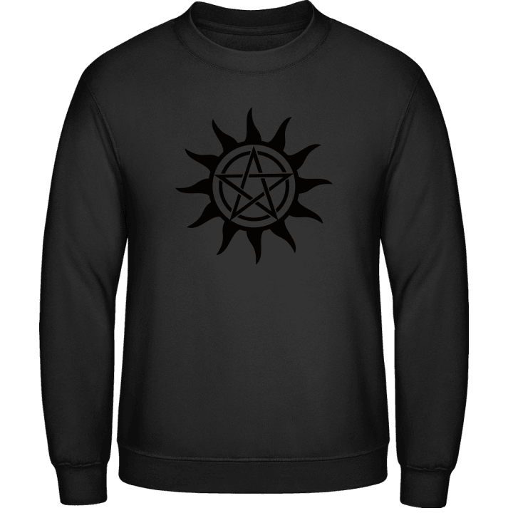 Satan Occult Pentagram Sweatshirt contain pic