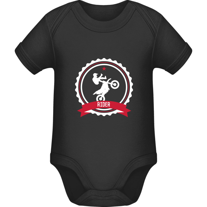 Motocross Rider Baby romper kostym contain pic