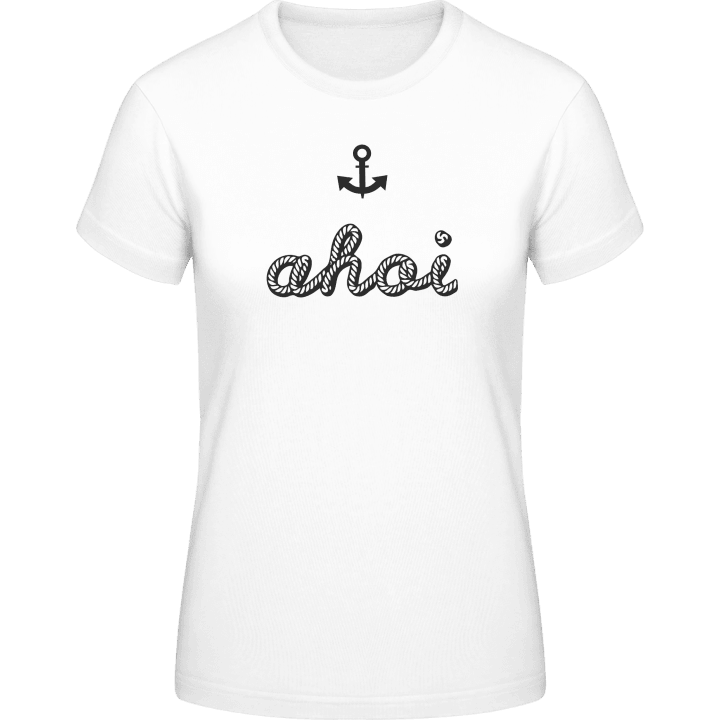 Ahoi Frauen T-Shirt contain pic