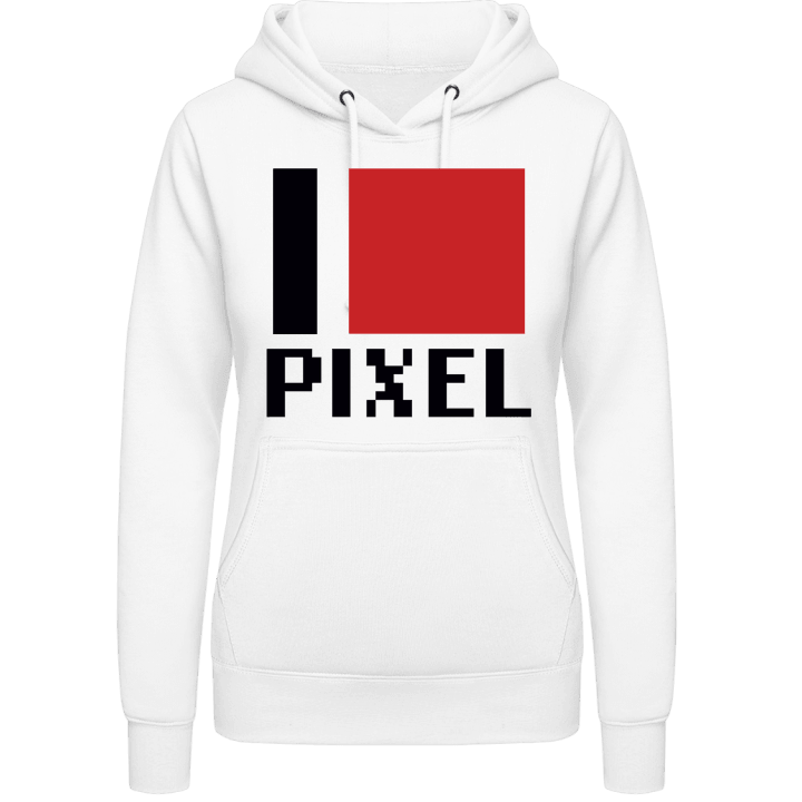 I Love Pixel Frauen Kapuzenpulli 0 image