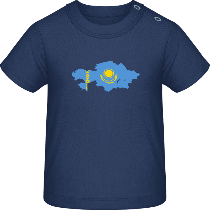 Kazakhstan Map Baby T-skjorte contain pic