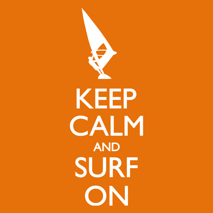 Keep Calm and Surf on Frauen Kapuzenpulli 0 image