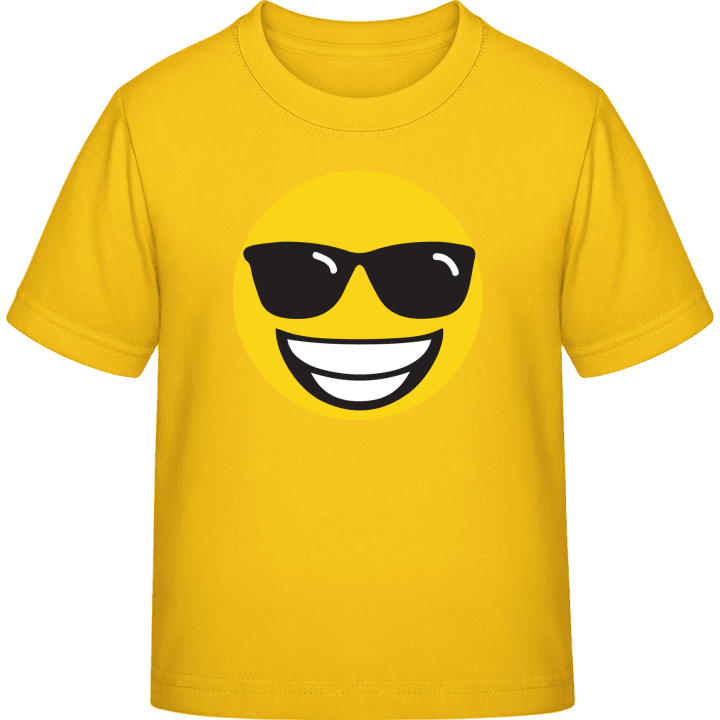 Sunglass Smiley Maglietta per bambini contain pic