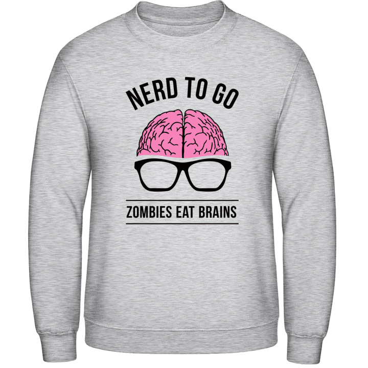 Nerd vs Zombie Sweatshirt 0 image