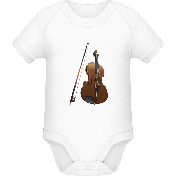 Violin Realistic Baby Romper contain pic