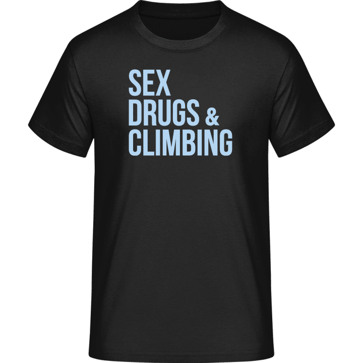 Sex Drugs Climbing T-skjorte 0 image