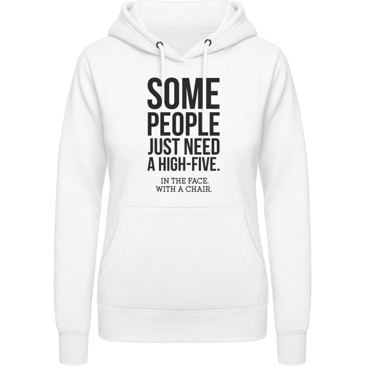 Some People Just Need A High Five Sudadera con capucha para mujer 0 image