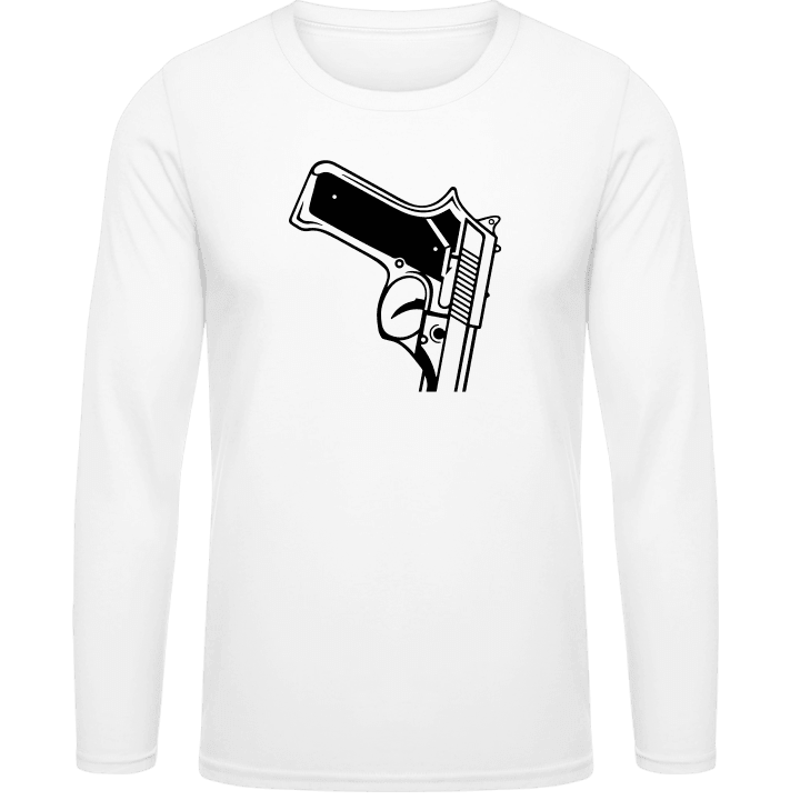 Pistol Effect Langarmshirt contain pic