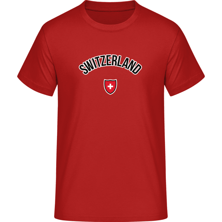 Switzerland Football Fan T-Shirt contain pic
