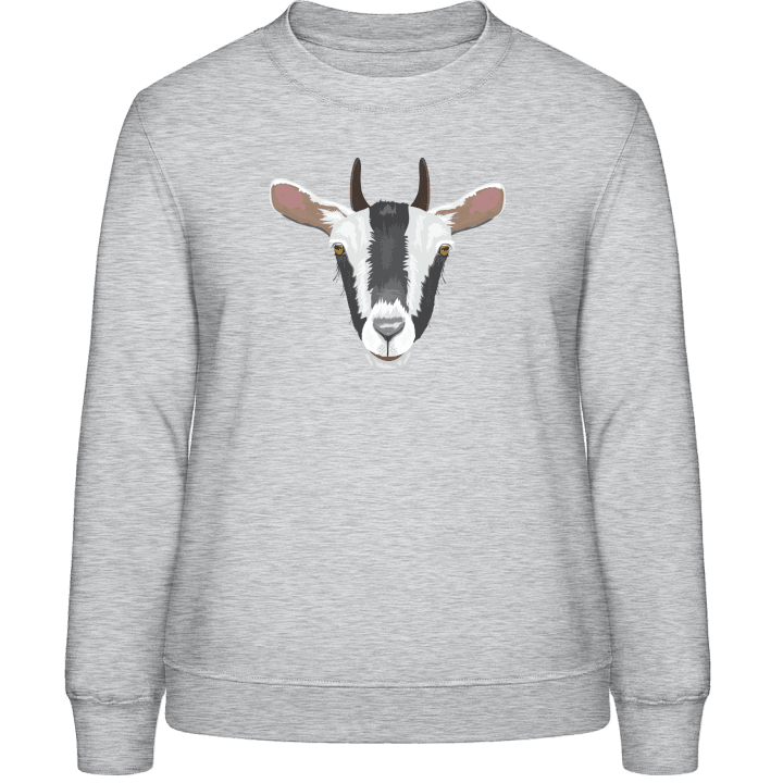 Realistic Goat Head Sweatshirt för kvinnor 0 image