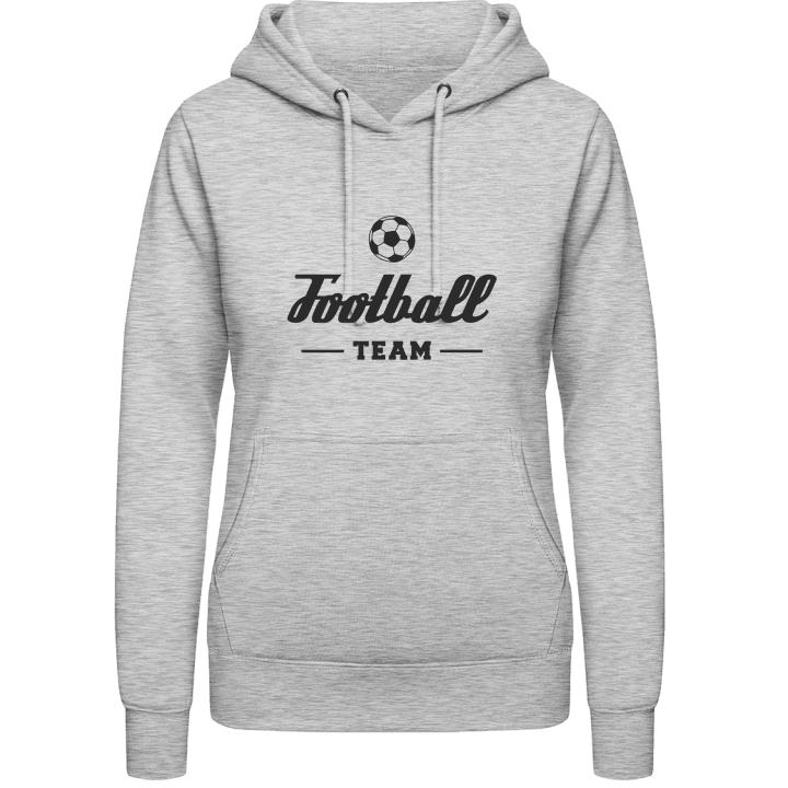 Football Team Vrouwen Hoodie contain pic